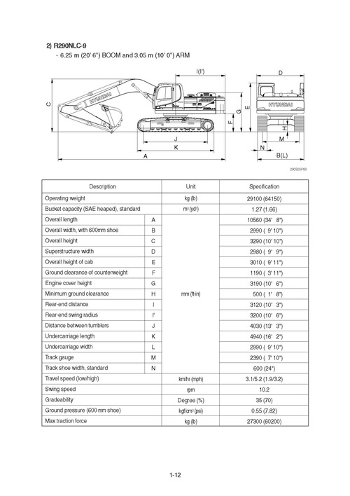 Product picture Hyundai R290LC-9 Crawler Excavator Workshop Repair Service Manual